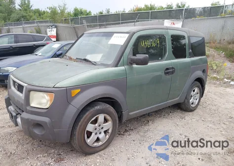 2004 Honda Element Ex from USA, damaged, VIN 5J6YH27504L007778
